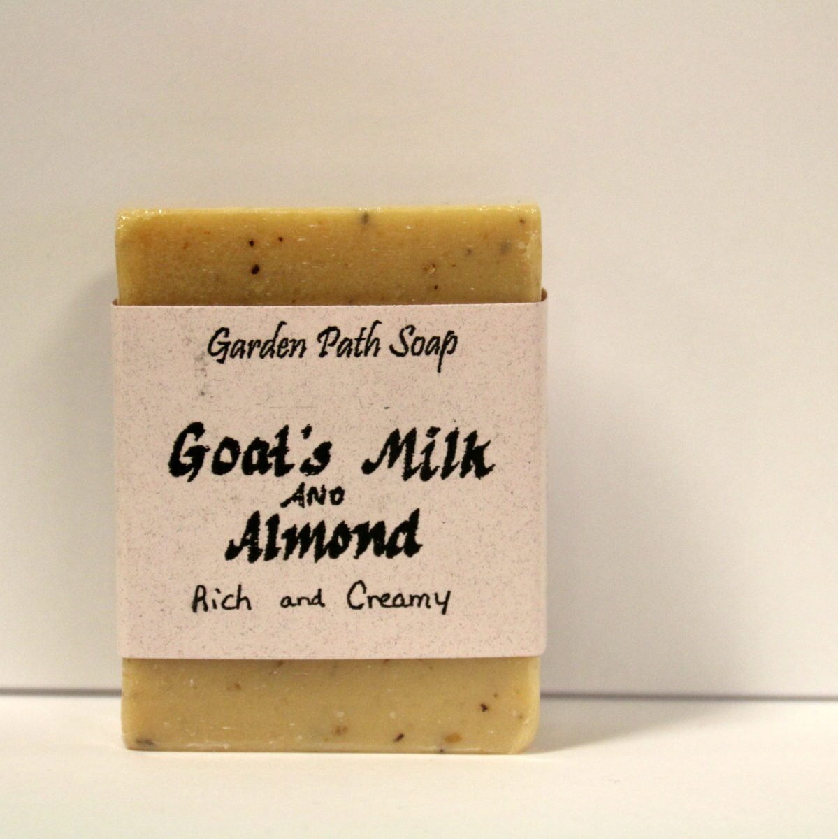 Amish Homemade Lye Soap Goat's Milk and Almond Family Farm Handcrafts