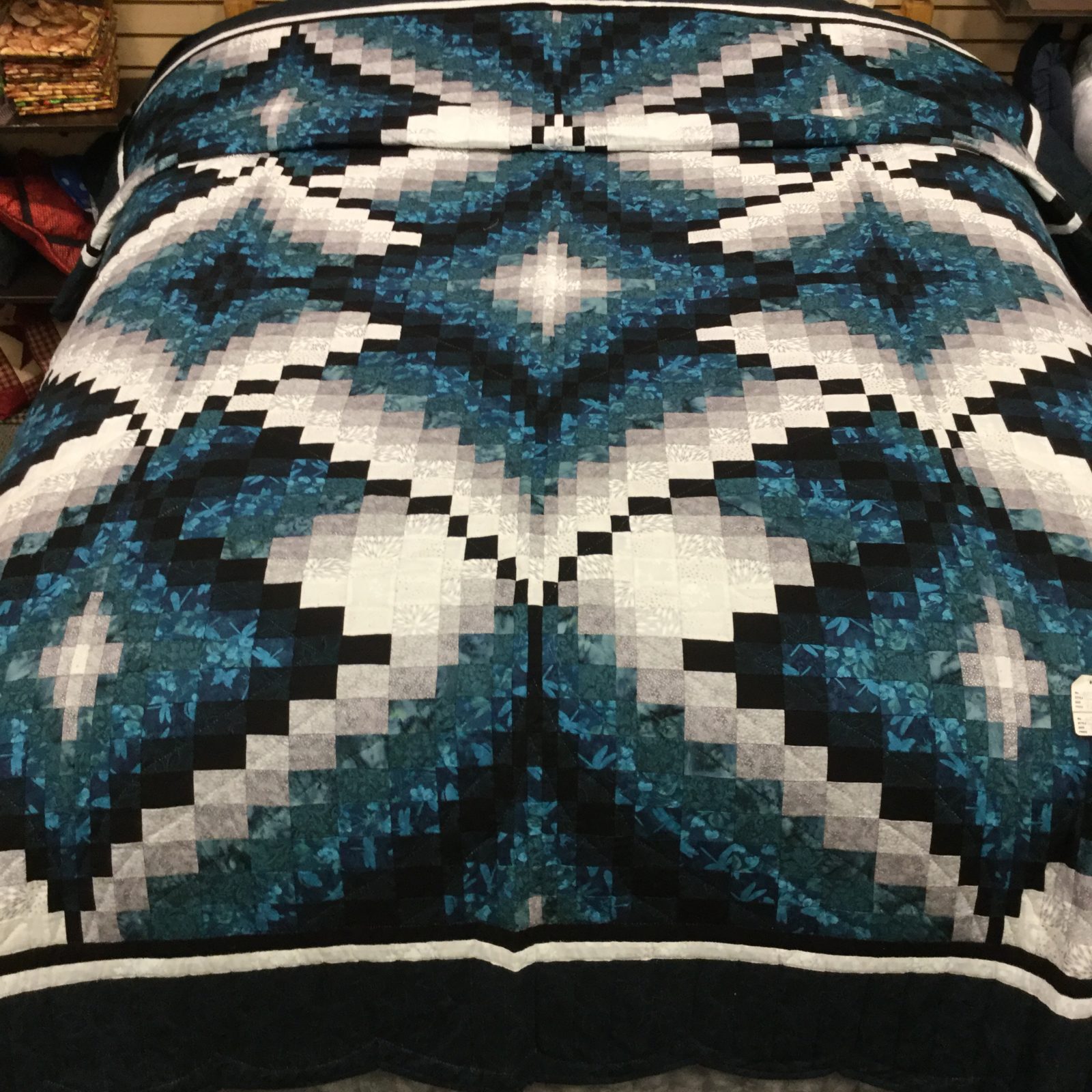 Diamond Quilt Diamond Jubilee handmade Queen Quilt Family Farm Quilts