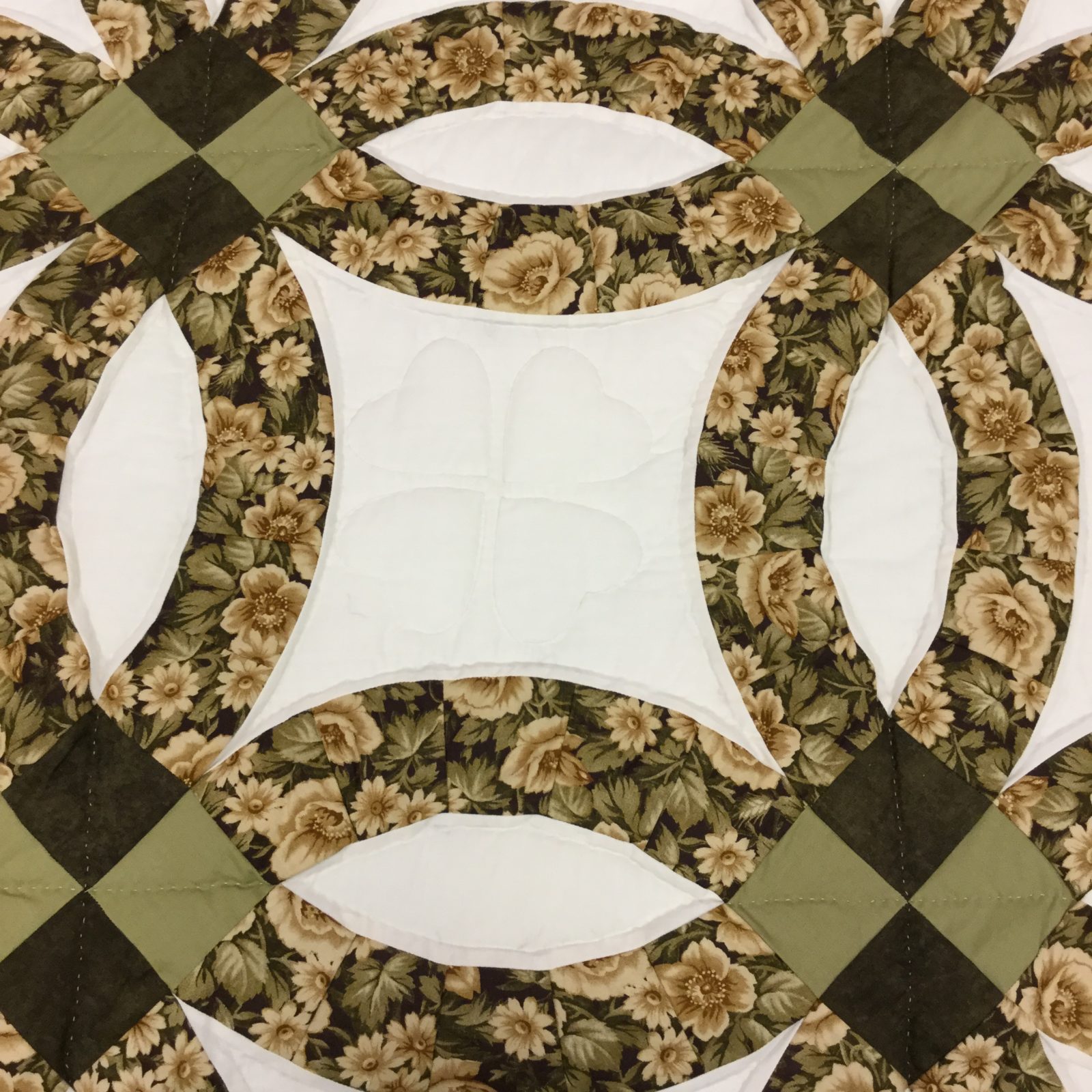 Wedding Ring Quilt Queen Family Farm Handcrafts