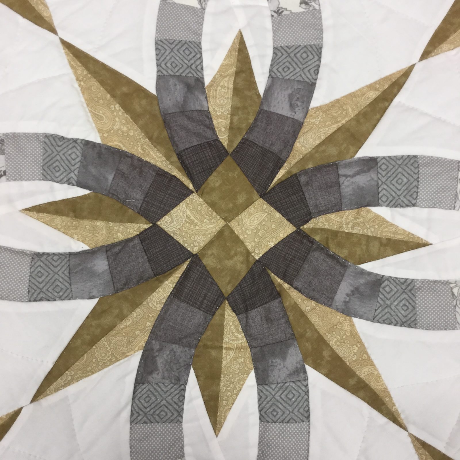 Star Wedding Ring Quilt Queen Family Farm Handcrafts