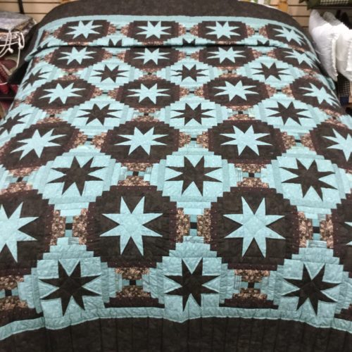 Eight Point Star Quilts - Queen - Family Farm Handcrafts