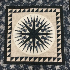 Mariner's Compass Wall Hanging - Family Farm Handcrafts