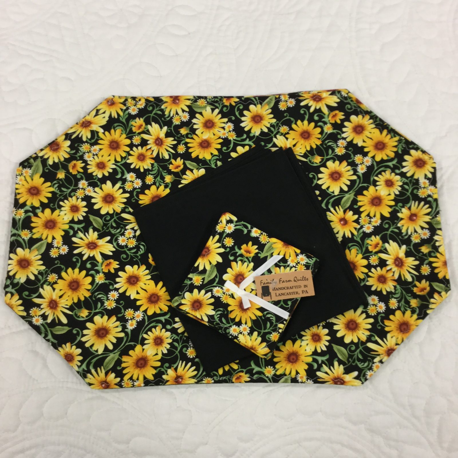 Reversible Placemats Family Farm Handcrafts Coasters and Napkins