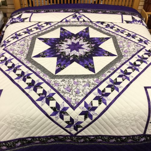 Twinkling Star Quilt - King - Family Farm Handcrafts