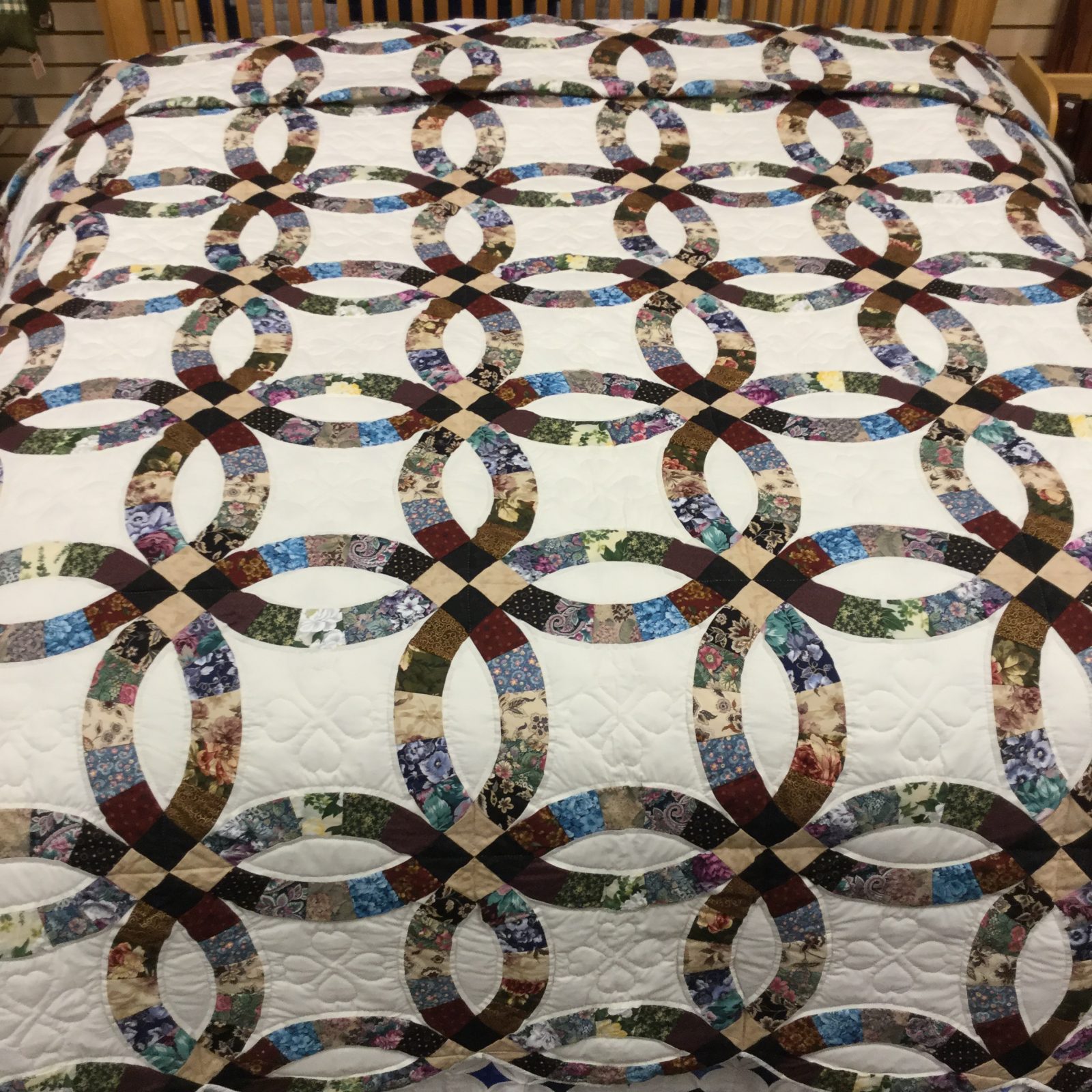 Wedding Ring Quilt King Family Farm Handcrafts