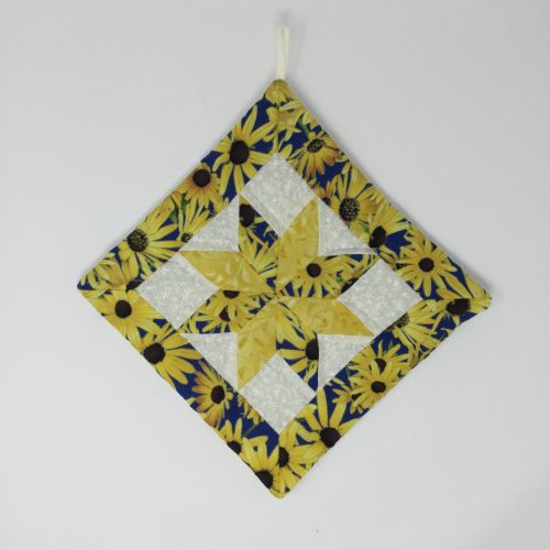 Quilted Star Potholders-Family Farm Handcrafts