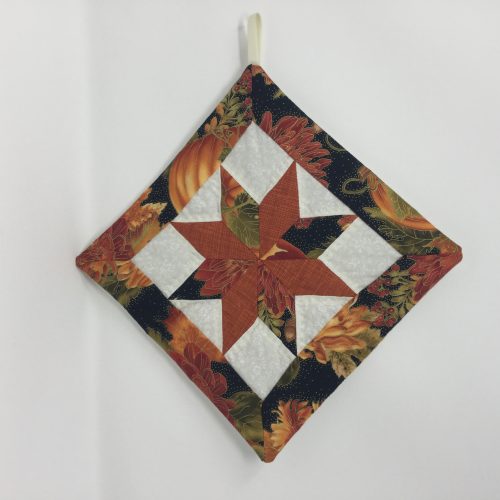 Quilted Star Potholder-Family Farm Handcrafts