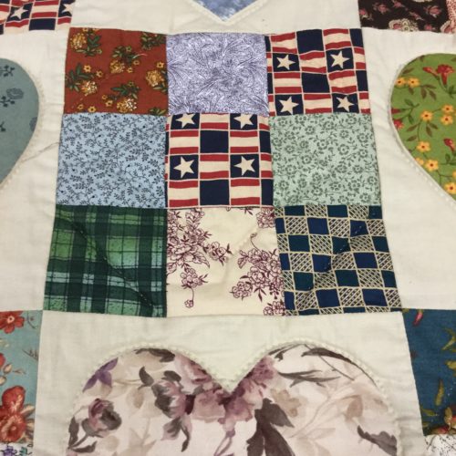 Country Hearts Quilt - King - Family Farm Handcrafts