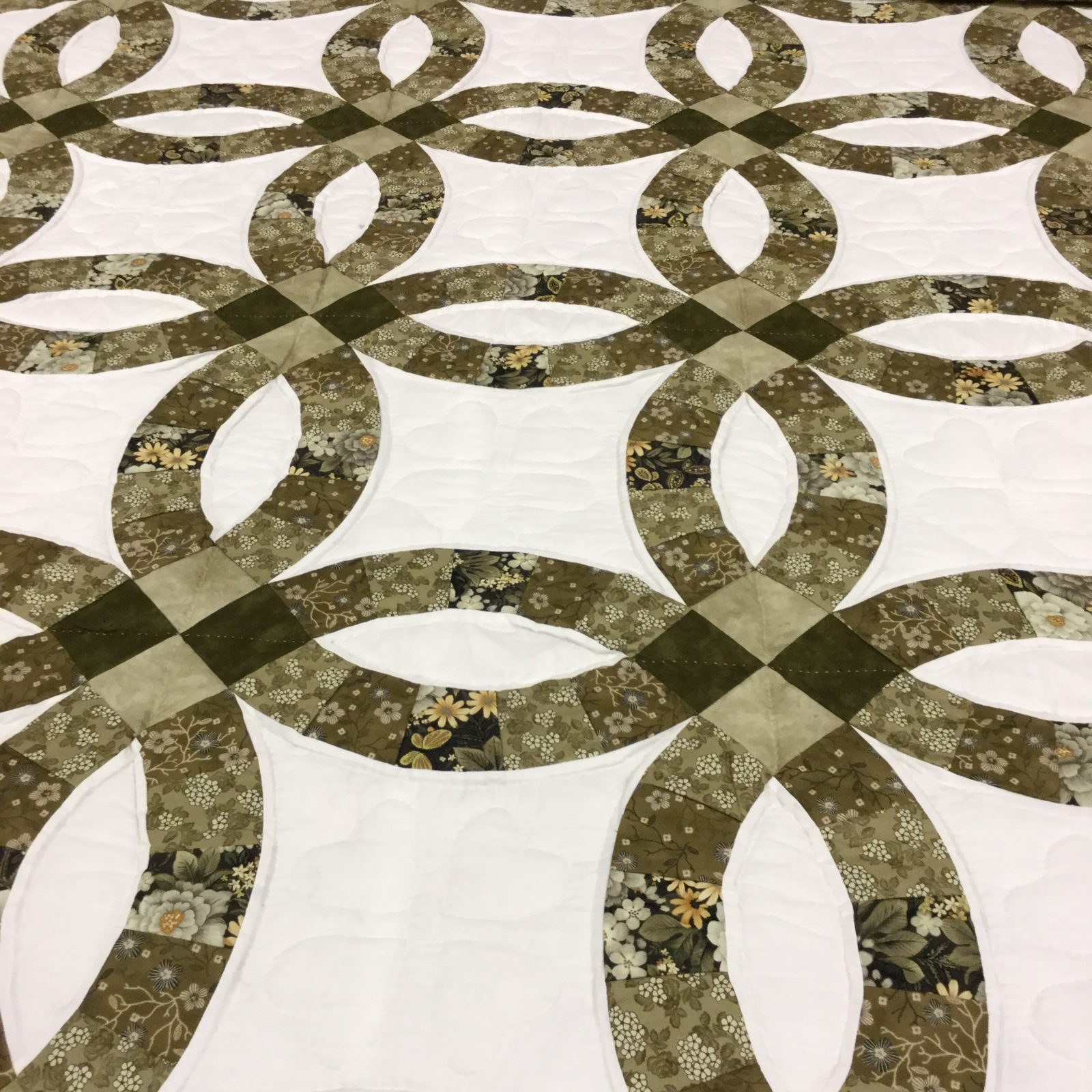 Wedding Ring Quilt Queen Family Farm Handcrafts Handmade