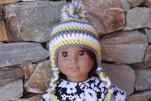 Crocheted Doll Hat-Family Farm Handcrafts