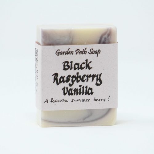 Black Raspberry Vanilla- Homemade Lye Soap-Family Farm Handcrafts