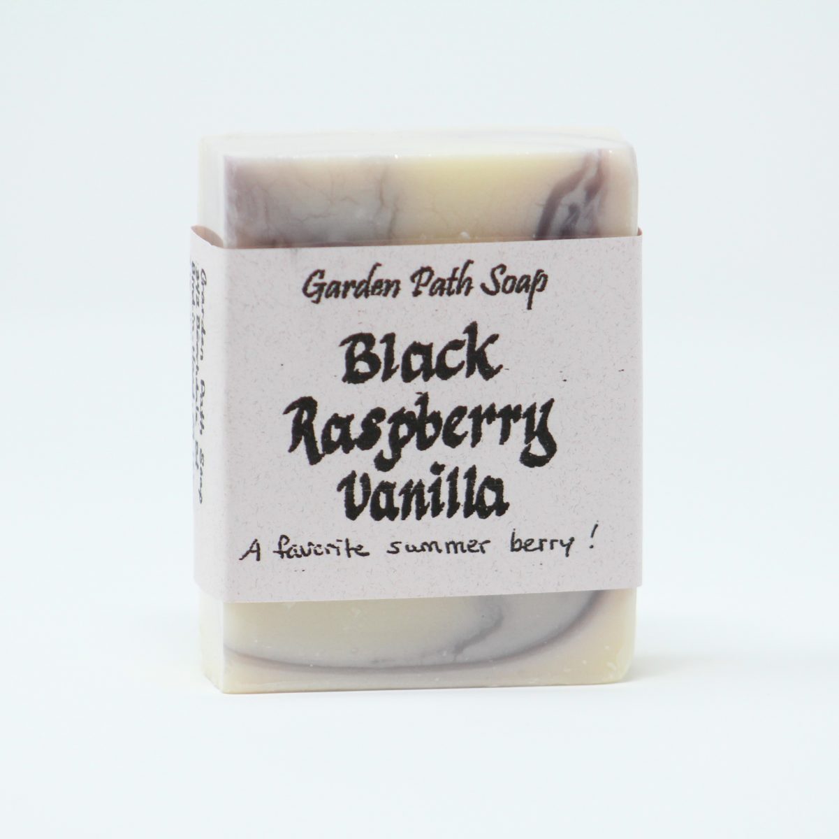 Homemade Lye Soaps-Black Raspberry Vanilla- Family Farm Handcrafts